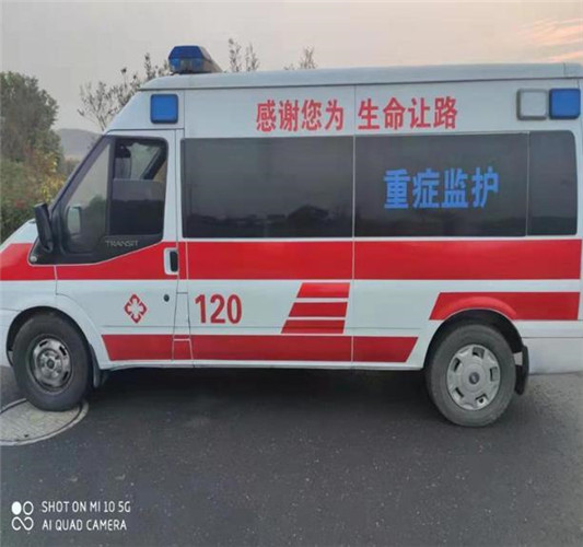 文教镇救护车出租服务案例3
